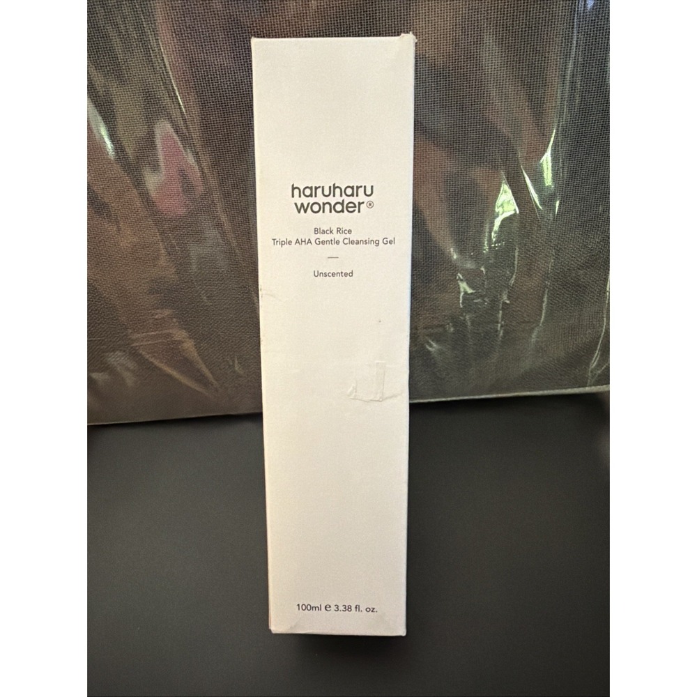 Haruharu Wonder Black Rice AHA gentle Cleansing Unscented 100ml
